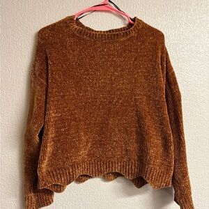 Love Tree Warm Tan Crew Neck Sweater